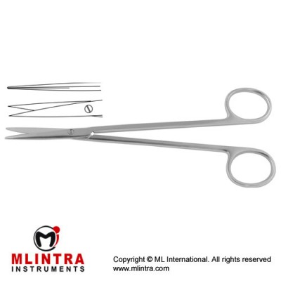 Metzenbaum-Fino Delicate Dissecting Scissor Straight - Sharp/Sharp Slender Pattern Stainless Steel, 23 cm - 9" Metzenbaum-Fino Delicate Dissecting Scissor Straight - Sharp/Sharp Slender Pattern Stainless Steel, 23 cm - 9"
